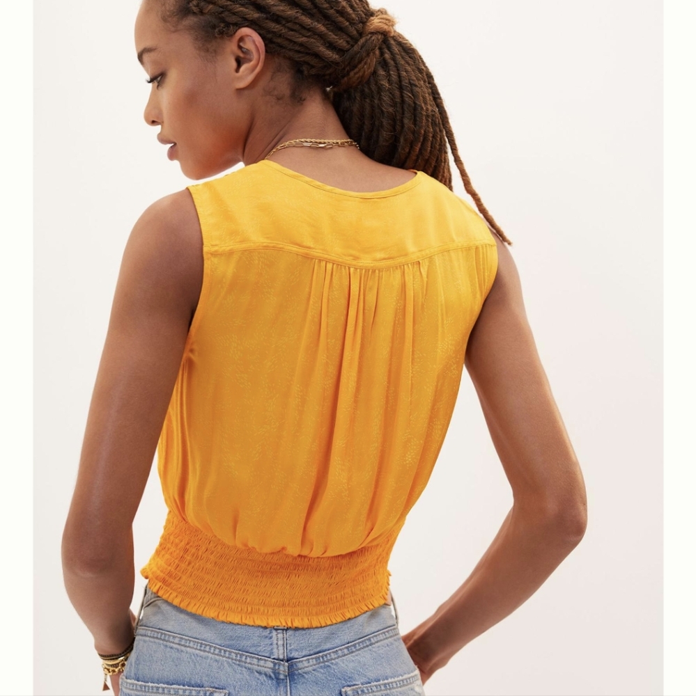 Anthropologie | Women's Maeve Surplice Blouse - Picture 2 of 8